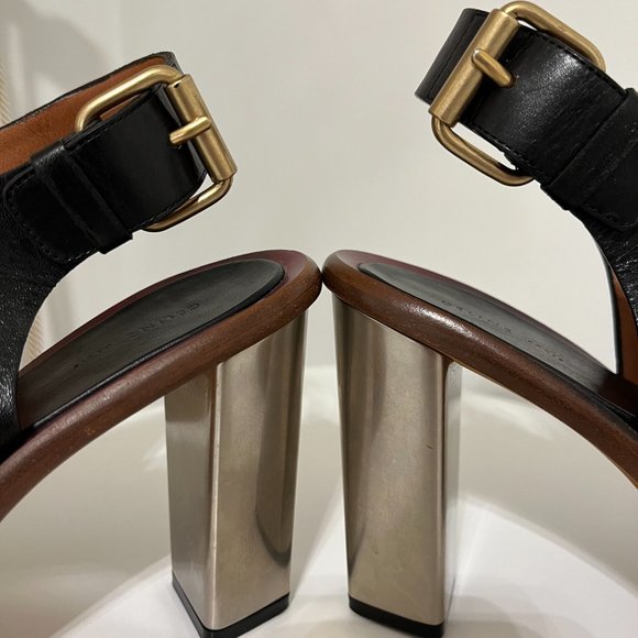 Céline Stainless Steel Heel Sandals, by Phoebe Philo - Picture 11 of 16